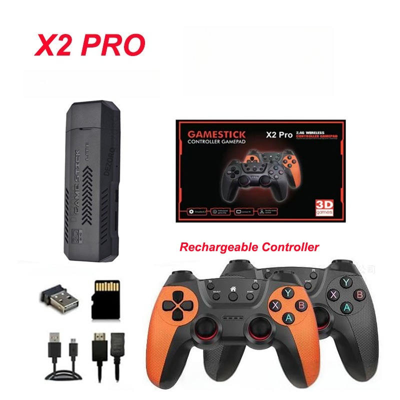 Retro Gaming Game Stick - X2 Pro Retro Video Game Console