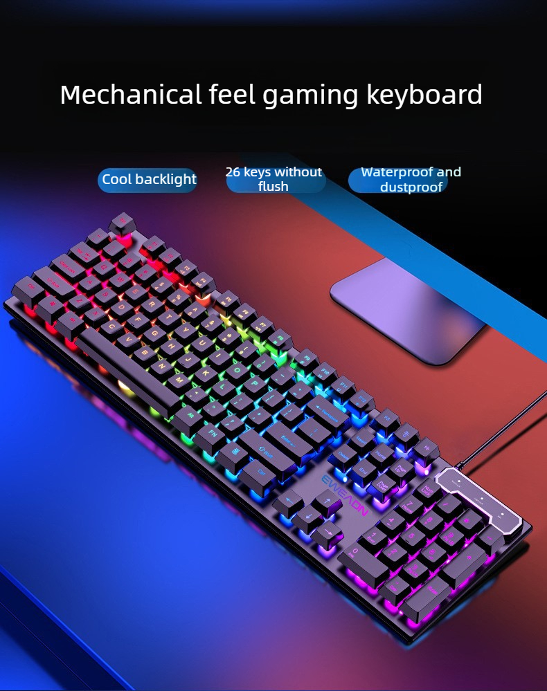 EWEADN GX330 Gaming Keyboard 1 - огляд і ціна Retro Gaming For Windows