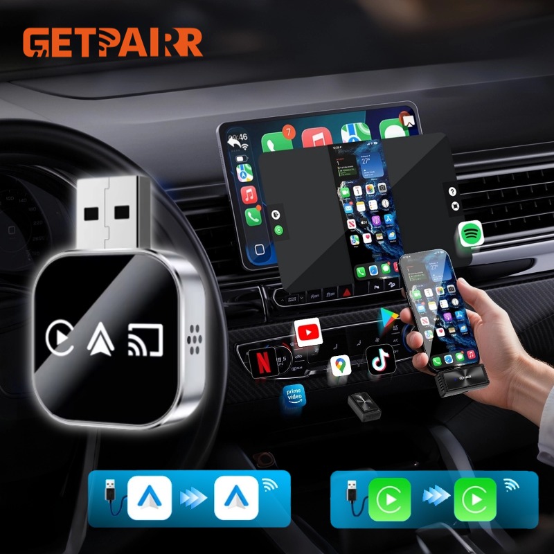 Getpairr Wireless CarPlay & An - огляд і ціна Controller Adapter Usb