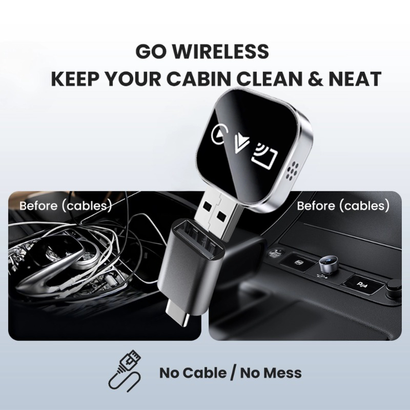 Getpairr Wireless CarPlay & An - огляд і ціна Controller Adapter Usb
