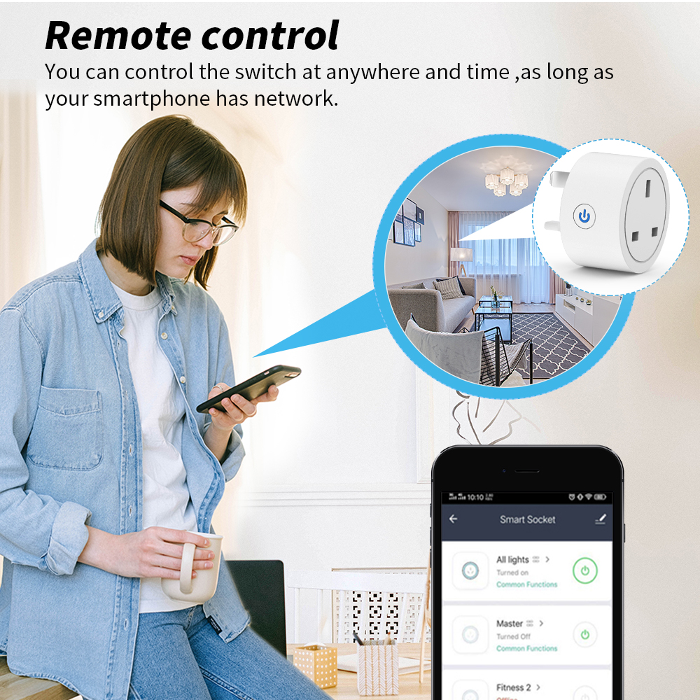 Tuya Smart Plug UK, WiFi Zigbe - огляд і ціна Crt Monitor Stand