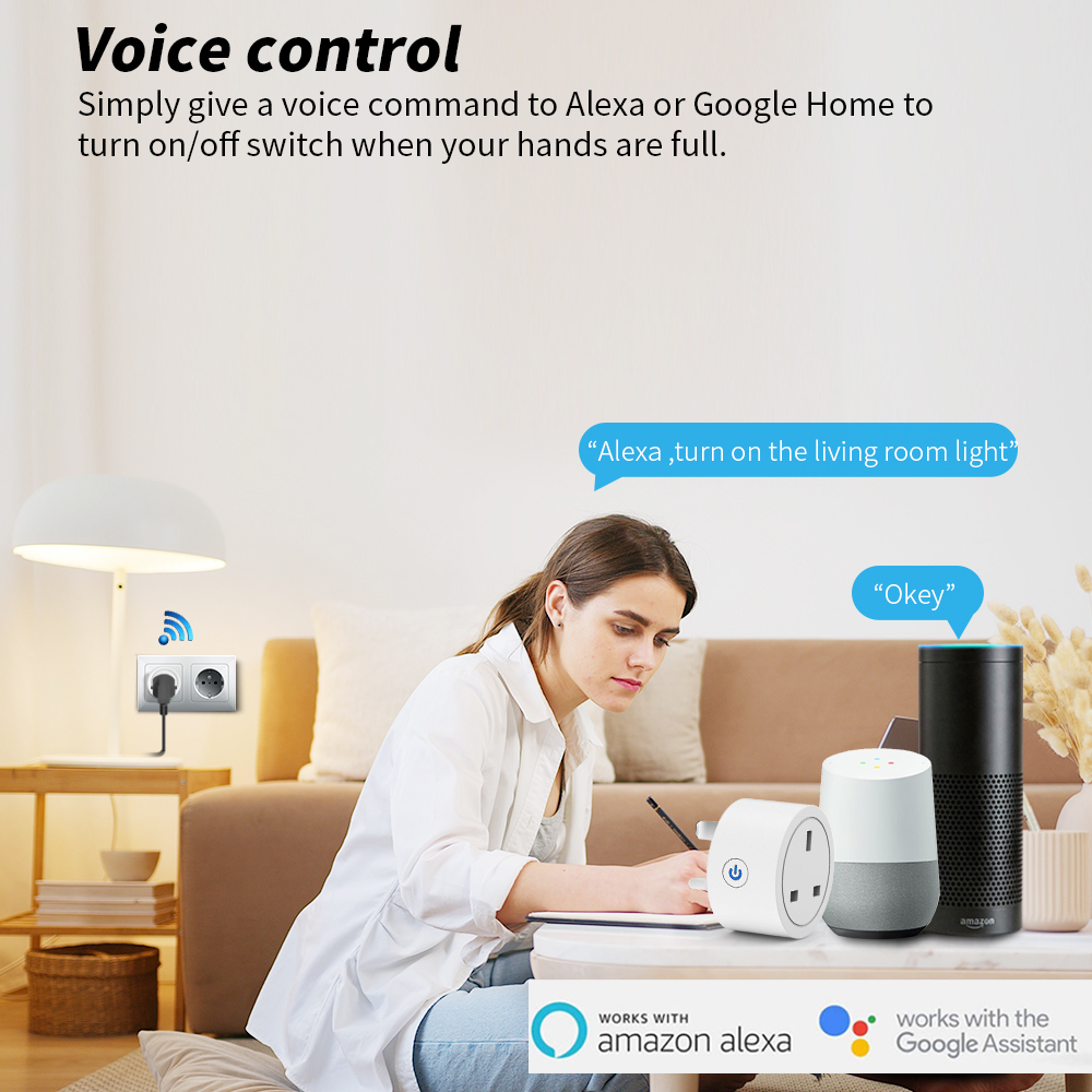 Tuya Smart Plug UK, WiFi Zigbe - огляд і ціна Crt Monitor Stand