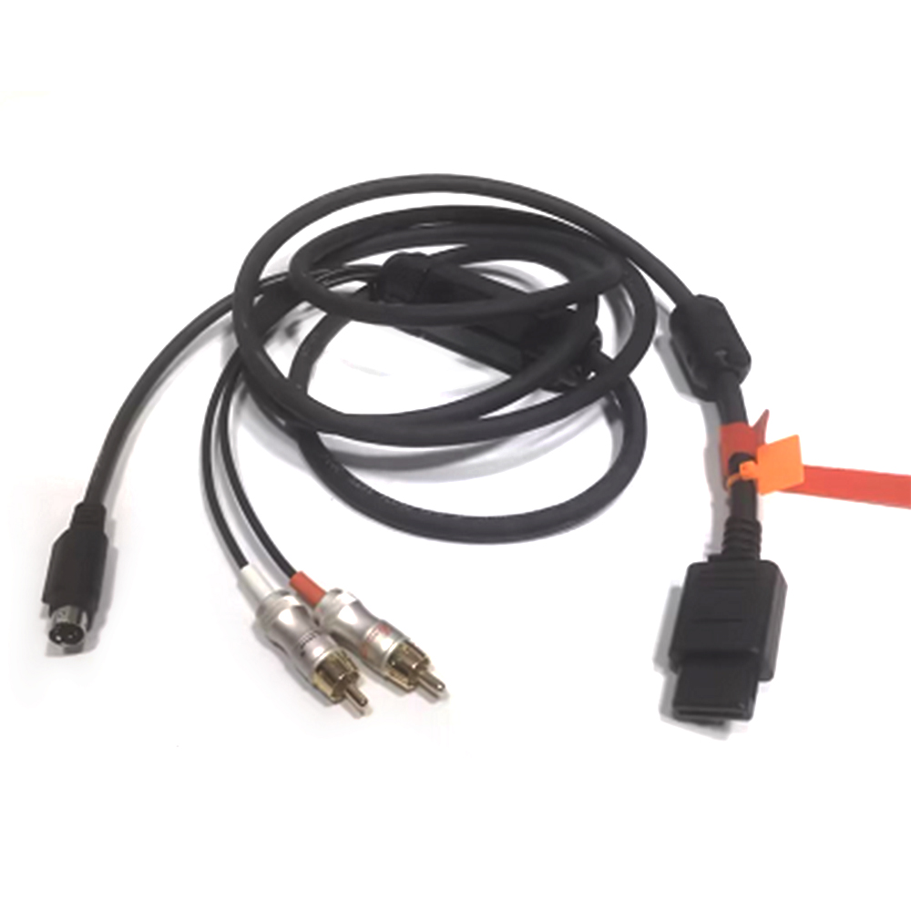 SFC N64 NGC S-Video Cable Shie - огляд і ціна Retro Gaming Handheld