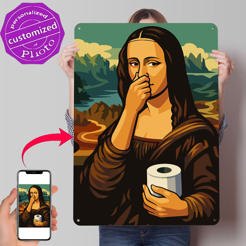 Mona Lisa Holding Toilet Paper - огляд і ціна Retro Gaming Wallpaper