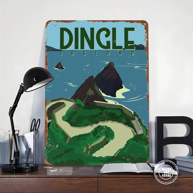 Dingle Ireland Travel Printed  - огляд і ціна Retro Gaming Ireland