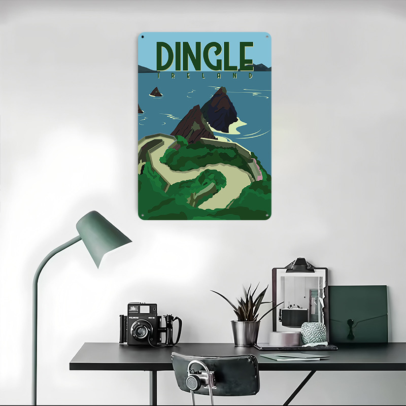 Dingle Ireland Travel Printed  - огляд і ціна Retro Gaming Ireland
