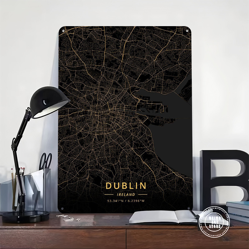 Dublin Ireland Poster Wall Art - огляд і ціна Retro Gaming Ireland