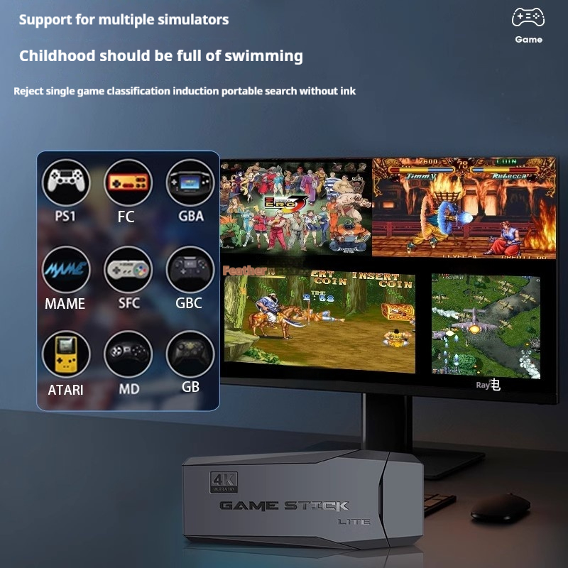 Wireless Video Game Stick 2.4G - огляд і ціна Retro Gaming Game Stick