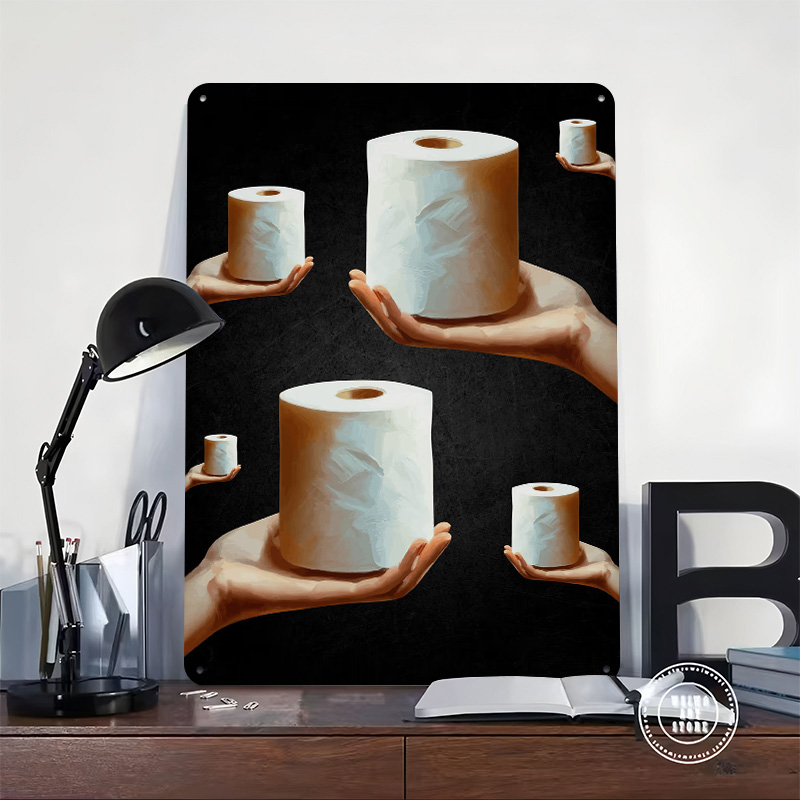 Hands Holding Toilet Paper Rol - огляд і ціна Retro Gaming Wallpaper