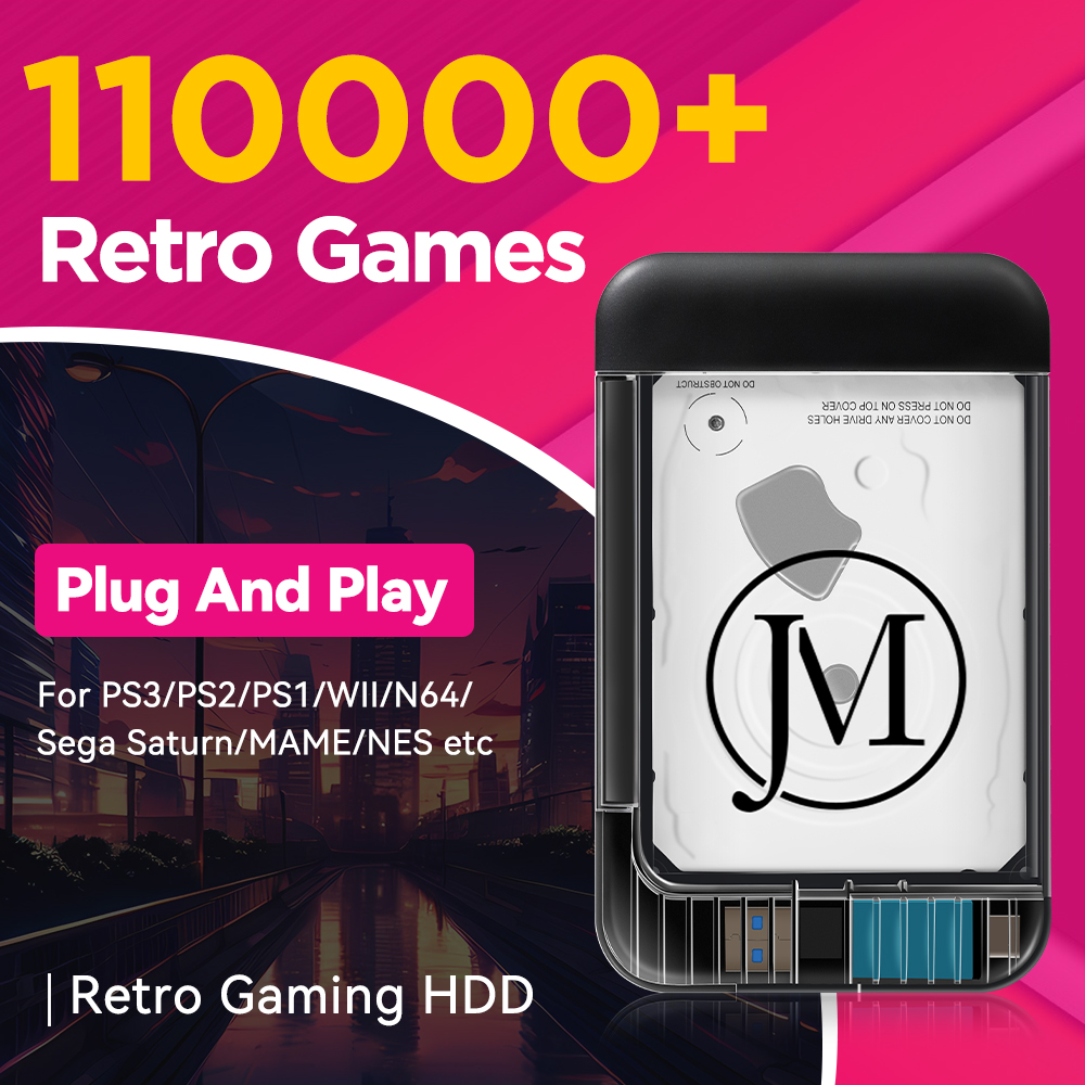 Retro Game HDD With 110000+Ret - огляд і ціна Retro Gaming For Windows