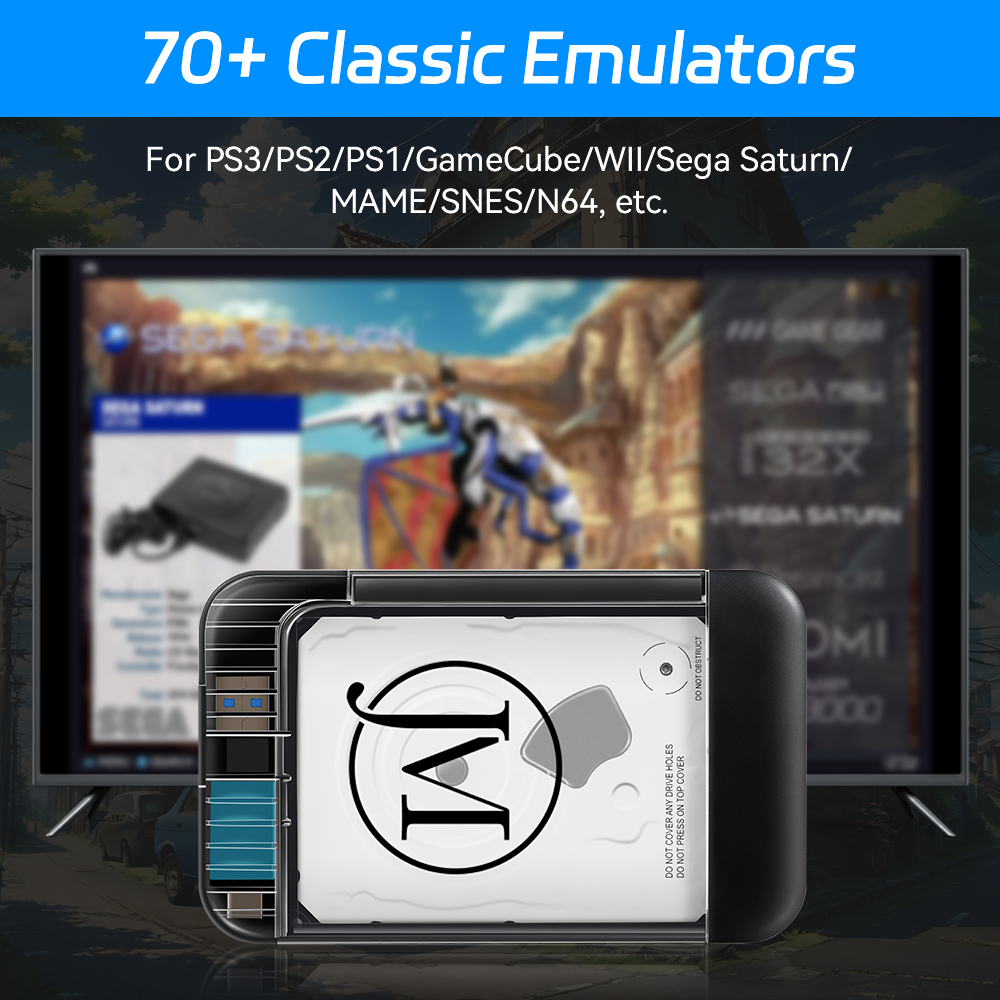Retro Game HDD With 110000+Ret - огляд і ціна Retro Gaming For Windows