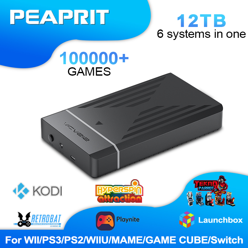 12TB Retro Gaming HDD with Hyp - огляд і ціна Retro Gaming For Windows