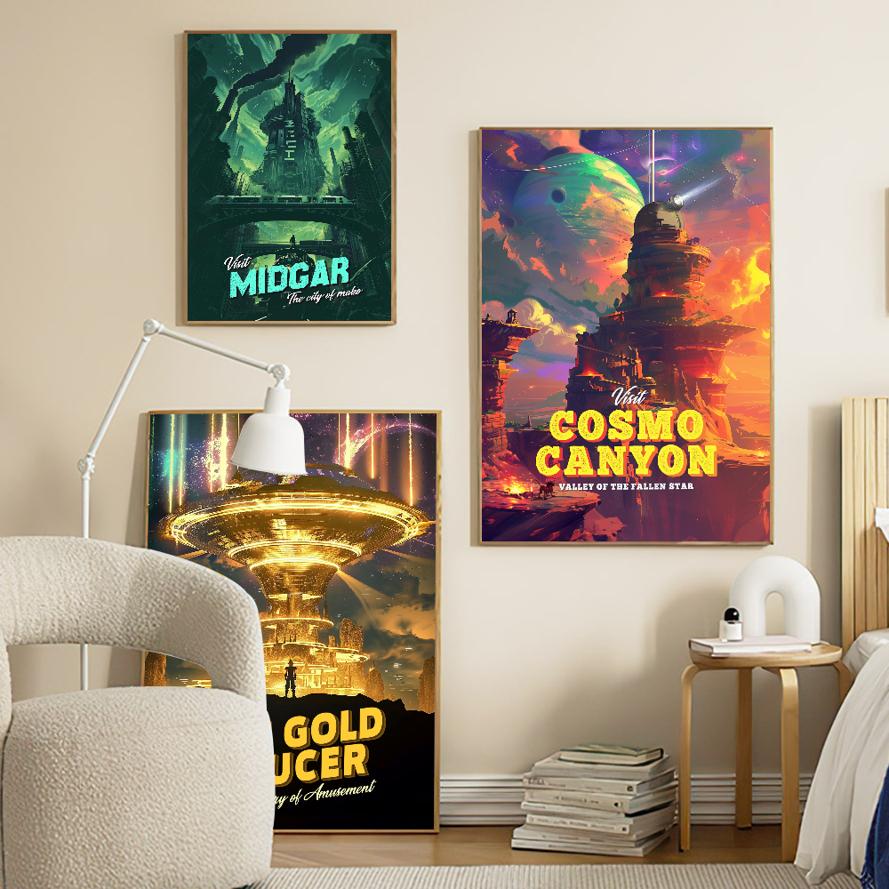 Final Fantasy Series Gaming Se - огляд і ціна Retro Gaming Wallpaper
