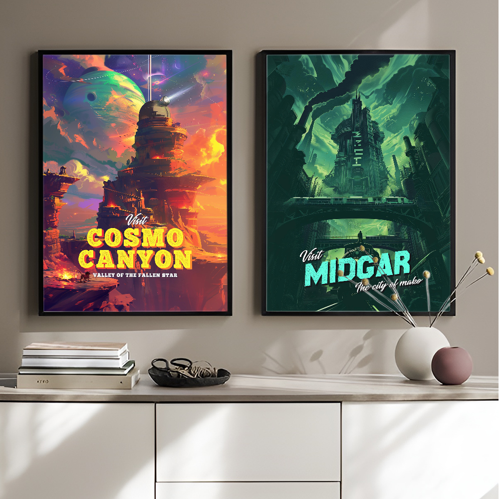 Final Fantasy Series Gaming Se - огляд і ціна Retro Gaming Wallpaper
