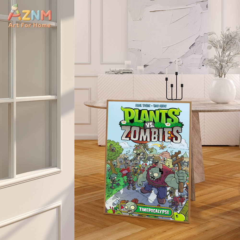AZNM Plants vs Zombies Game Ca - огляд і ціна Retro Gaming Wallpaper