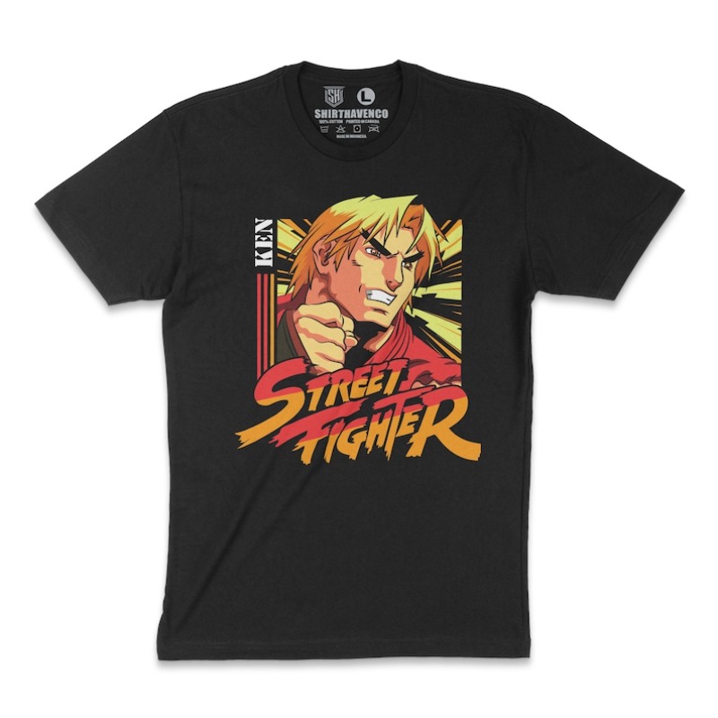 00012736#A-Ken T-Shirt Street  - огляд і ціна Retro Gaming Kent