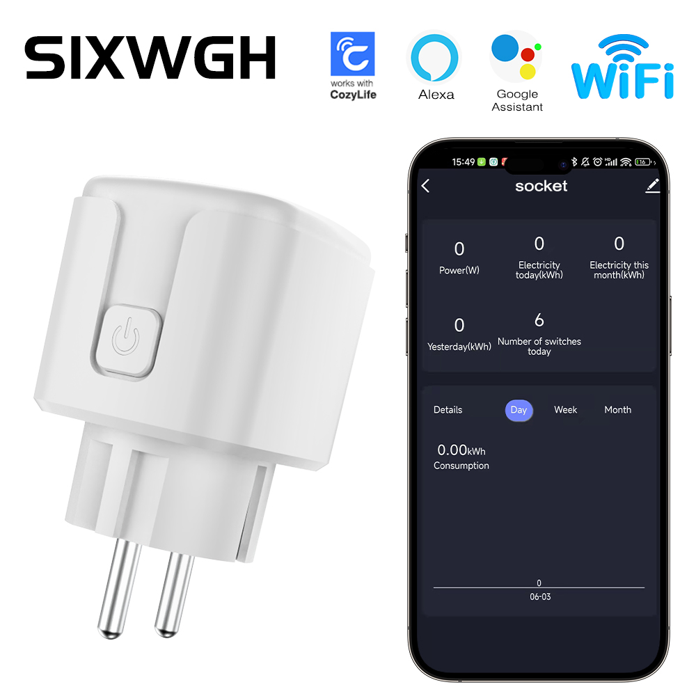 SIXWGH Smart Home Socket WiFi  - огляд і ціна Crt Monitor Stand