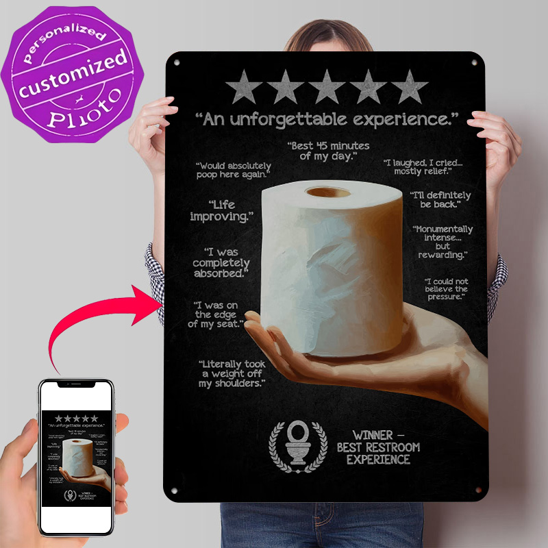 Toilet Paper Review Tin Poster - огляд і ціна Retro Gaming Wallpaper