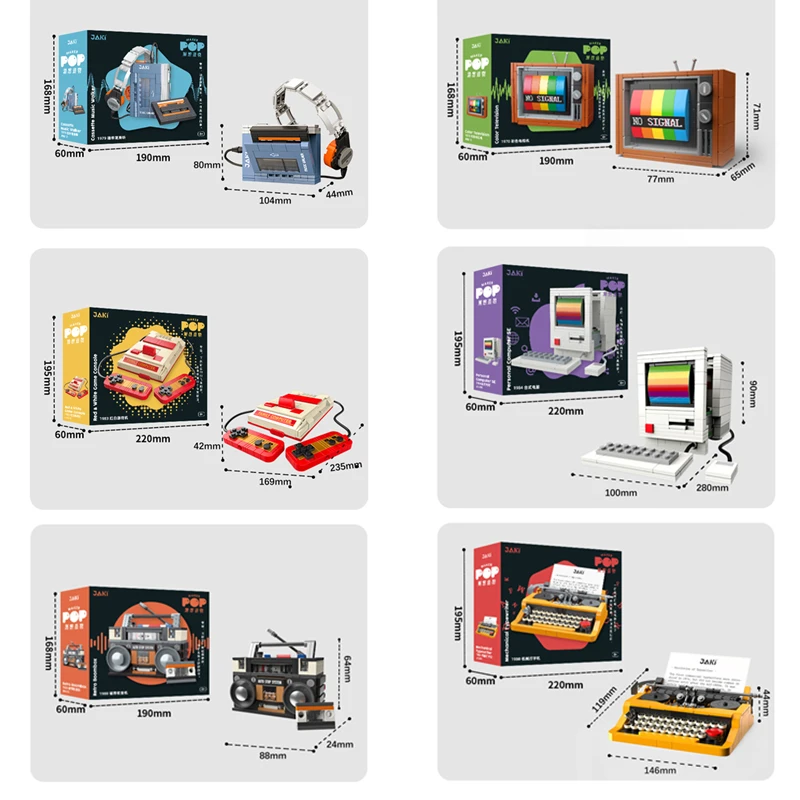 Retro DIY Building Blocks TV R - огляд і ціна Retro Gaming Handheld