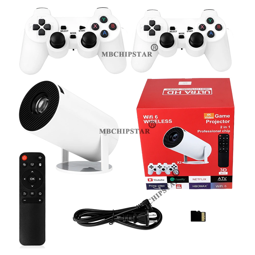H90PRO 4K Gaming Projector 190 - огляд і ціна Retro Gaming And Projector