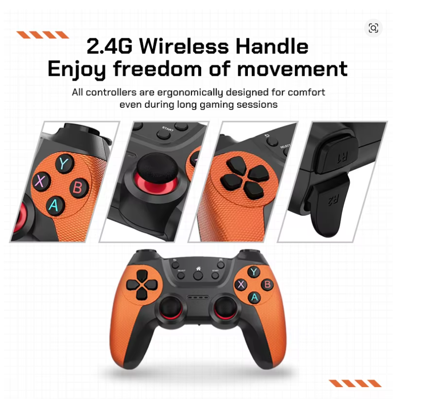 X10 Pro Rechargeable Controlle - огляд і ціна Retro Gaming Game Stick