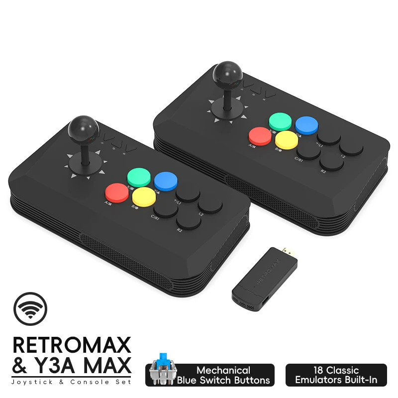 Wireless Y3A Max Arcade Stick  - огляд і ціна Retro Gaming Game Stick