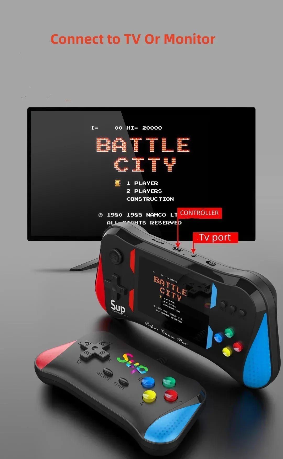 Children's Game Console Palm R - огляд і ціна Retro Gaming Handheld