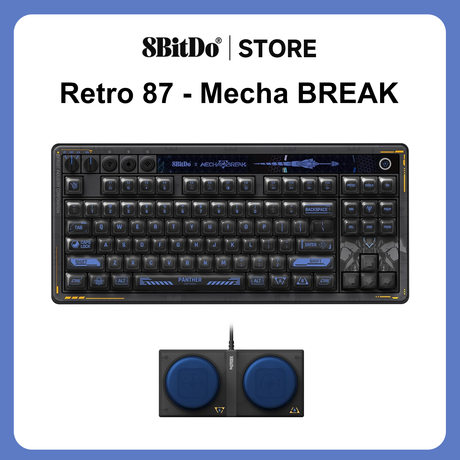8BitDo Retro 87 Mechanical Key - огляд і ціна Retro Gaming For Windows