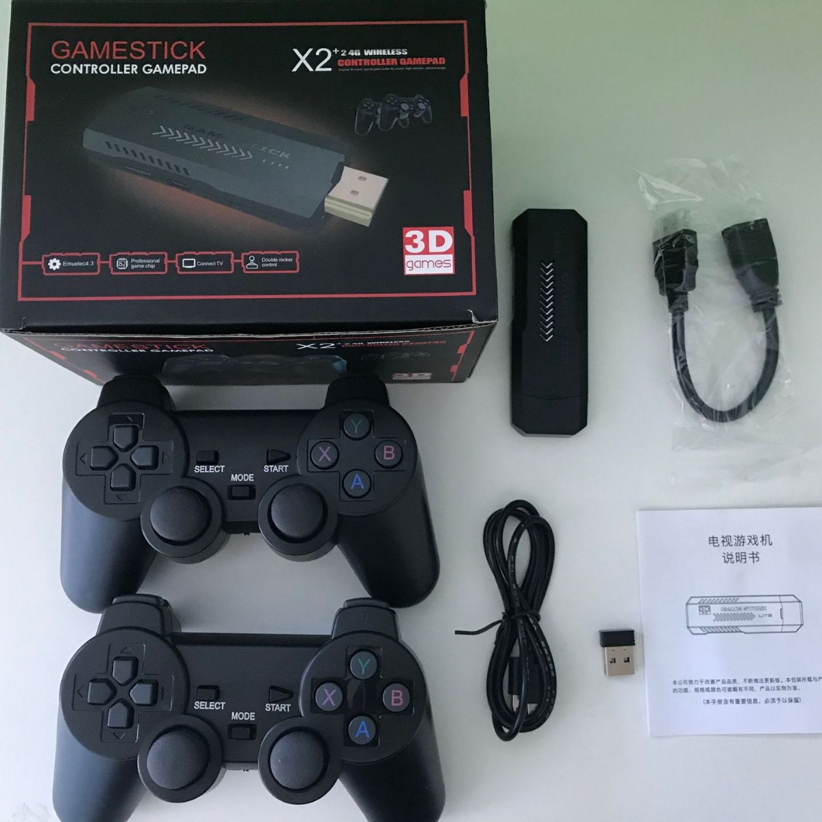 X2 Retro Video Game Console 2. - огляд і ціна Retro Gaming Game Stick