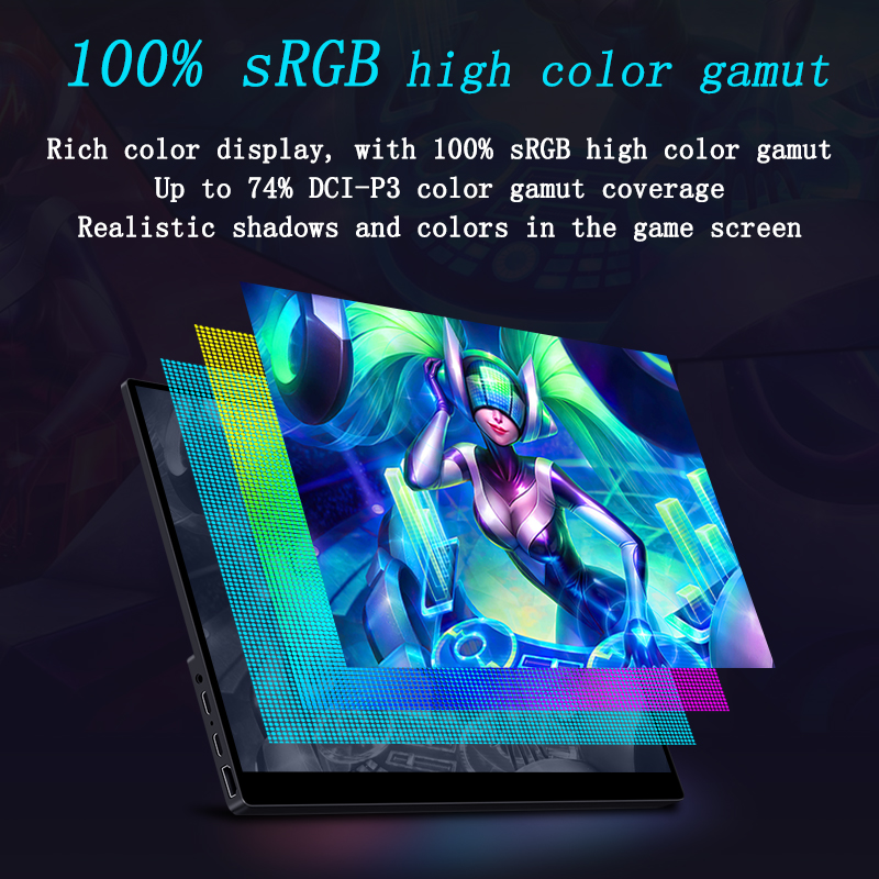 VCHANCE 17.3'' 2K Portable Gam - огляд і ціна Crt Monitor Stand